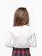 Блуза молочного кольору, декорована мереживом | 6831585 | фото 2