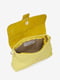 Жовта сумка через плече на клапані | 6831860 | фото 4