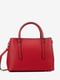 Красная кожаная сумка тоут среднего размера | 6831909 | фото 2