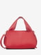 Красная кожаная сумка на молнии | 6831919 | фото 2