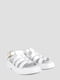 Кожаные белые сандалии | 6831996