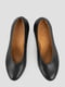 Кожаные черные туфли-лодочки | 6832006 | фото 6