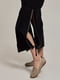 Длинная черная юбка с молниями | 6832241 | фото 2