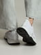 Текстильні ажурні кросівки білого кольору | 6832277 | фото 5