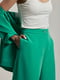 Класичний зелений оверсайз костюм: жакет і штани | 6832283 | фото 5