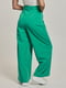 Классический зеленый оверсайз костюм: жакет и брюки | 6832283 | фото 7