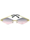 Сонцезахиснi окуляри з лілово-рожевим градієнтом | 6832851 | фото 3