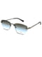 Сонцезахиснi окуляри з сіро-блакитним градієнтом | 6832864 | фото 3