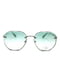 Сонцезахиснi окуляри зі світло-зеленим градієнтом | 6832862