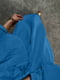 Довга синя сукня вільного фасону | 6833617 | фото 2