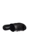 Черные кожаные шлепанцы на каблуке | 6833702 | фото 3