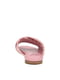 Розовые шлепанцы с переплетенными ремешками | 6833892 | фото 3