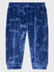 Дитячий набір Unisex Soft Chenille Logo 3 Piece Set: боді біле з принтом, синя толстовка та штани | 6833914 | фото 8