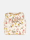 Рюкзак молочного кольору з квітковим принтом | 6833928 | фото 2