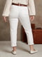 Белые джинсы бойфренды с карманами | 6833968 | фото 5