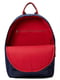 Стьобаний темно-синій рюкзак з логотипом | 6833990 | фото 6