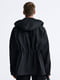 Чорна легка куртка з капюшоном | 6834043 | фото 2