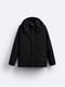 Чорна легка куртка з капюшоном | 6834043 | фото 7