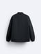 Чорна куртка-сорочка з коміром | 6834045 | фото 6