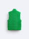 Зелений жилет із штучного хутра | 6834050 | фото 8