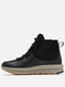 Черные короткие ботинки на шнуровке | 6834054 | фото 2
