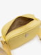 Жовта сумка-кросбоді з логотипом | 6833983 | фото 2