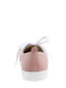 Розовые кеды на белой шнуровке | 6605168 | фото 4