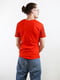 Червона футболка з принтом | 6834284 | фото 4