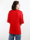 Червона футболка з накладною кишенею | 6834296 | фото 4