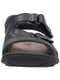Чорні шкіряні сандалі | 6834452 | фото 4