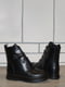 Чорні зимові черевики на шнурівці | 6834534 | фото 3