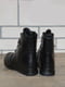 Чорні зимові черевики на шнурівці | 6834534 | фото 6