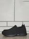 Кросівки чорні текстильні без шнурків | 6834557 | фото 2