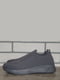 Сірі текстильні кросівки на шнурівці | 6834561 | фото 2