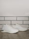 Білі підліткові кросівки на шнурівці | 6834563 | фото 6