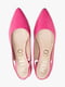 Шкіряні рожеві туфлі з відкритою п'ятою | 6834594 | фото 3