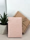 Подарунковий набір №92: гаманець Leona, обкладинка на паспорт і ключниця (рожеві квіти) | 6834825 | фото 8