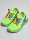 Кросівки зеленого кольору на шнурівці | 6828590 | фото 2