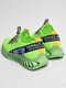 Кросівки зеленого кольору на шнурівці | 6828590 | фото 3