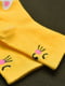 Шкарпетки жовті з малюнком | 6834882 | фото 2