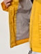 Демісезонна жовта куртка з накладними кишенями | 6835098 | фото 4