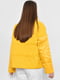 Демісезонна жовта куртка з накладними кишенями | 6835102 | фото 3