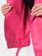 Куртка рожева із екошкіри з принтом | 6835112 | фото 4