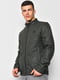 Демісезонна стьобана куртка кольору хакі | 6835323 | фото 2