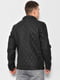 Демісезонна стьобана куртка чорного кольору | 6835328 | фото 3