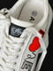 Кросівки білого кольору з написом | 6835378 | фото 4