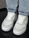Кросівки біло-сірого кольору  | 6835379 | фото 2