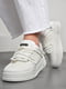 Кросівки білого кольору на шнурівці  | 6835394 | фото 2