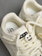 Кросівки бежевого кольору на шнурівці  | 6835395 | фото 4