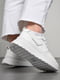 Кросівки шкіряні білого кольору на шнурівці | 6835397 | фото 3